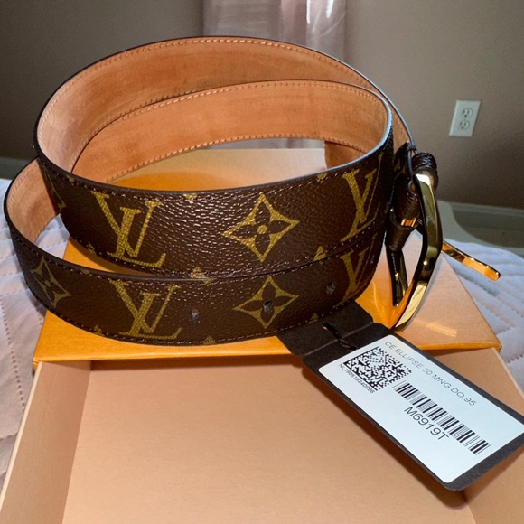 Louis Vuitton Ellipse Monogram Canvas Belt - Picture 3 of 6